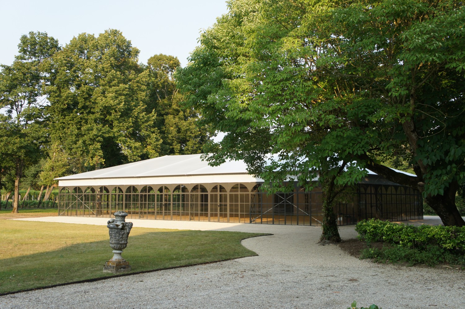 Orangerie mechano-soudée - extérieur